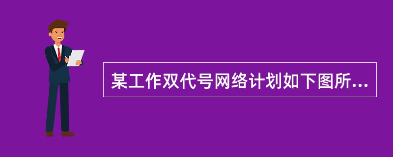 某工作双代号网络计划如下图所示，存在的绘图错误有（　）。<br /><img src="https://img.zhaotiba.com/fujian/20220827/p