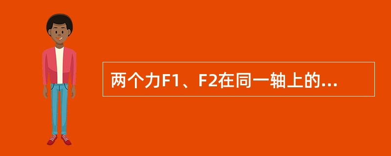 两个力F1、F2在同一轴上的投影相等，则这两个力一定相等。