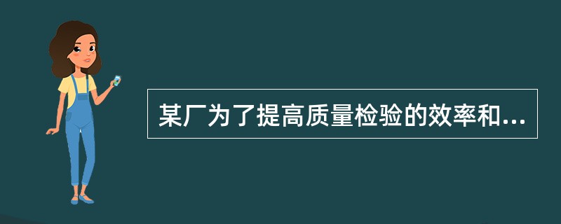 某厂为了提高质量检验的效率和效果，合理地配置检验资源，对本厂的产品质量检验系统、质量检验等各方面进行了更为规范的规划和分类。产品检验是组织的（　　）。