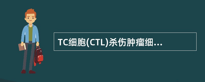 TC细胞(CTL)杀伤肿瘤细胞的机制不包括