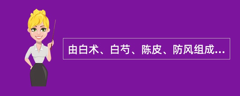 由白术、白芍、陈皮、防风组成的方是（）