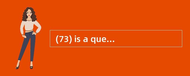  (73) is a query language for manipulat