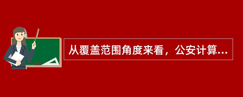 从覆盖范围角度来看，公安计算机网络属于（）