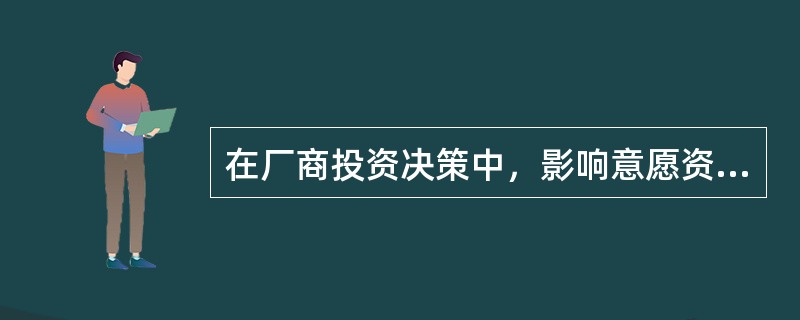 在厂商投资决策中，影响意愿资本数量的因素有哪些？实际利率的变化是通过什么样的传导