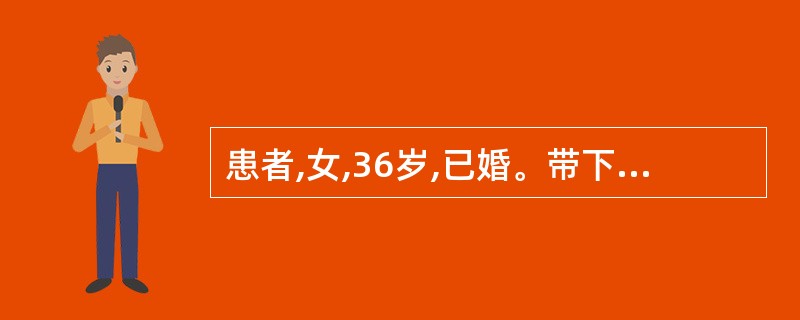 患者,女,36岁,已婚。带下量多,色黄白,质黏,无味,纳少便溏,舌淡,苔白腻,脉