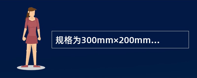 规格为300mm×200mm×290mm×4.5mm的防阻板对应的防撞等级为（ ）