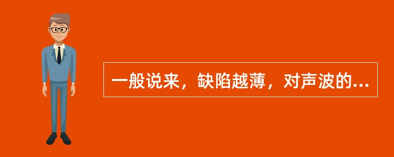 一般说来，缺陷越薄，对声波的反射越差，当能得到最大反射时，缺陷厚度最小的尺寸等于()