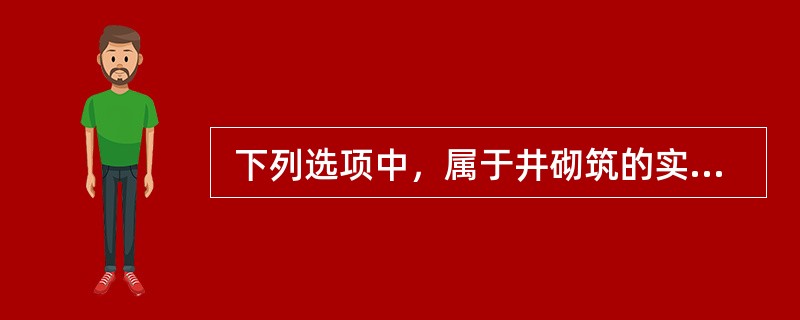  下列选项中，属于井砌筑的实测项目中关键项目的是（ ）。