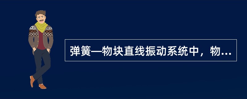 弹簧—物块直线振动系统中，物块质量m，两根弹簧的刚度系数各为k1与k2，若用一根等效弹簧代替这两根弹簧，则其刚度系数k为（　　）。<br /><img border="0&