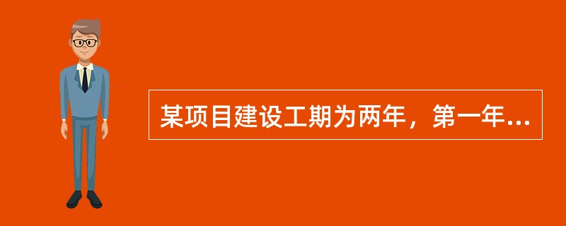 某项目建设工期为两年，第一年投资200万元，第二年投资300万元，投产后每年净现金流量为150万元，项目计算期为10年，基准收益率为10%，则此项目的财务净现值为（　　）。