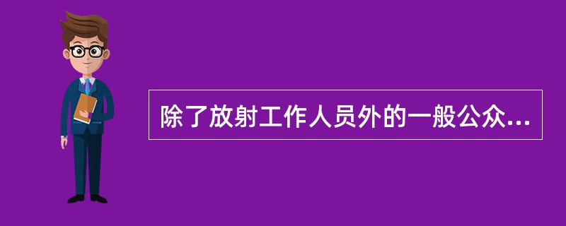 除了放射工作人员外的一般公众，当他们前来参观访问时，应确保进入（）的参观访问人员有了解该区域防护与安全措巍如工作人员陪同。