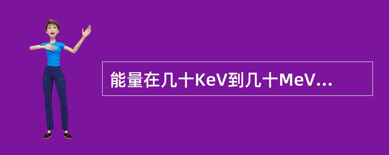 能量在几十KeV到几十MeV的γ射线通过物质时，不会发生的作用过程有（）。