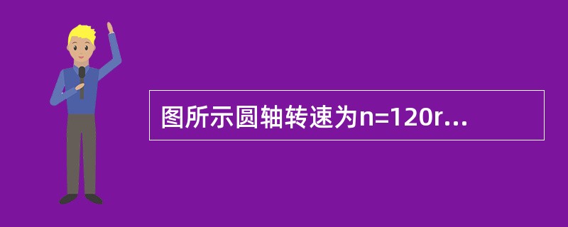 图所示圆轴转速为n=120r/min，轴上主动轮B的输入功率为50kW，而从动轮A、C、D的输出功率分别为20kW、15kW、15kW，则该轴的扭矩图应为（　　）。<br /><im