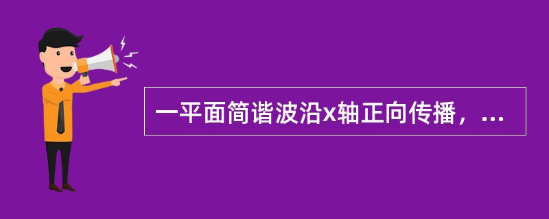 一平面简谐波沿x轴正向传播，已知x=L（L＜λ）处质点的振动方程为y=Acoswt，波速为u，那么x=0处质点的振动方程为（　　）。