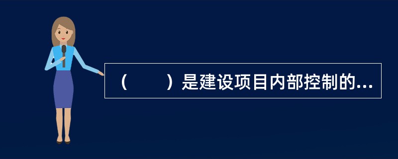 （　　）是建设项目内部控制的设计者和主导者，并承担建立和健全项目内控机制的责任。