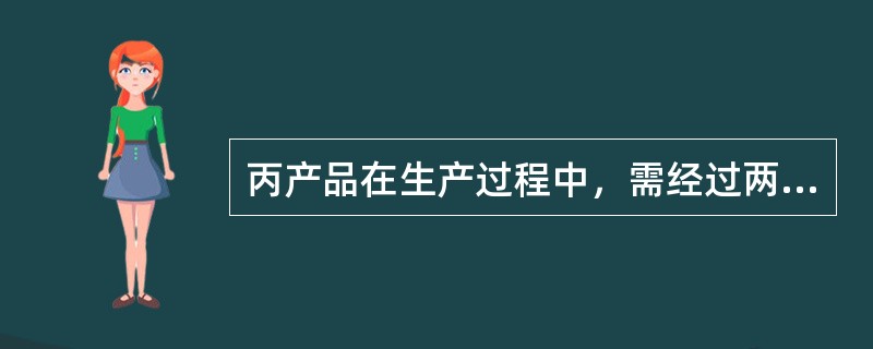 丙产品在生产过程中，需经过两道工序，第一道工序定额工时6小时，第二道工序定额工时9小时。期末，丙产品在第一道工序的在产品100件，在第二道工序的在产品40件。以定额工时作为分配计算在产品加工成本（不含