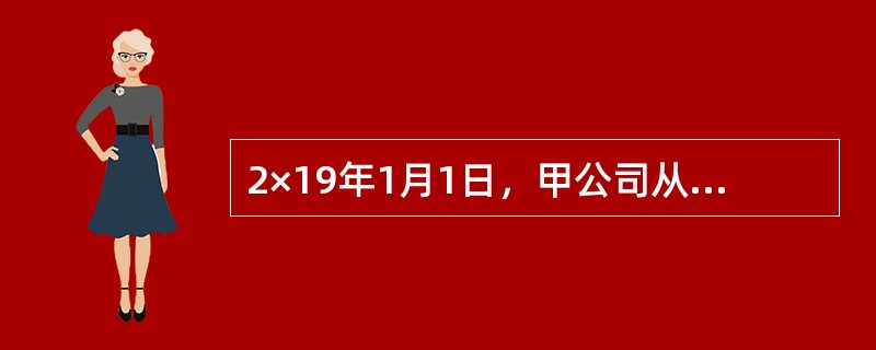 2×19年1月1日，甲公司从集团外部购入乙公司80%有表决权的股份，构成了非同一控制下企业合并。2×19年度，乙公司实现净利润600万元，乙公司按购买日公允价值持续计算的净利润为500万元，分派现金股