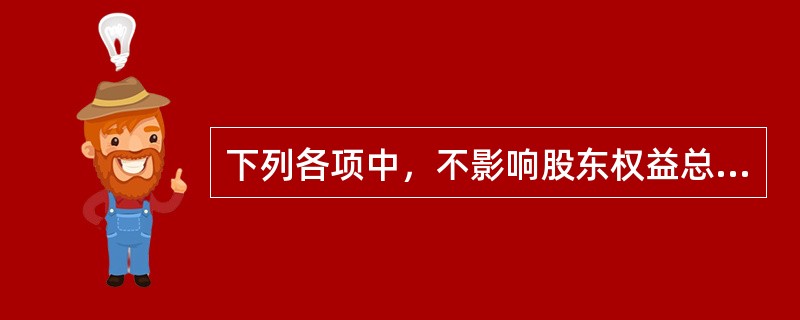 下列各项中，不影响股东权益总额的股利支付形式是（　　）。