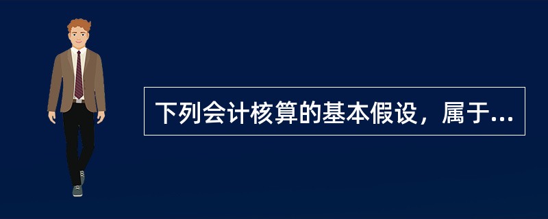 下列会计核算的基本假设，属于规范会计核算空间范围的是（）。