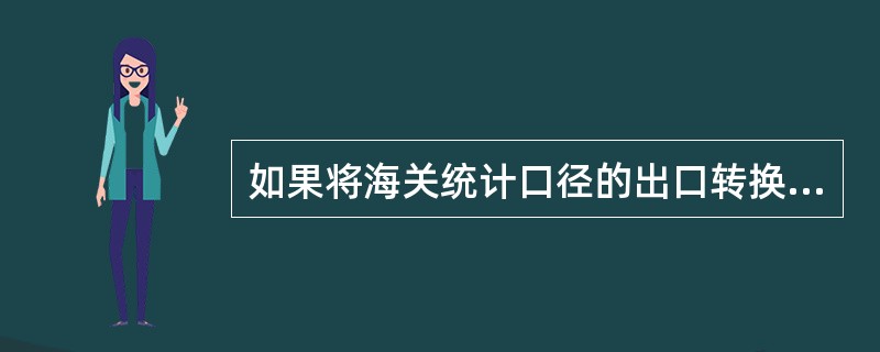 如果将海关统计口径的出口转换为国际收支口径的出口，则需要调整的项目有（　　）。