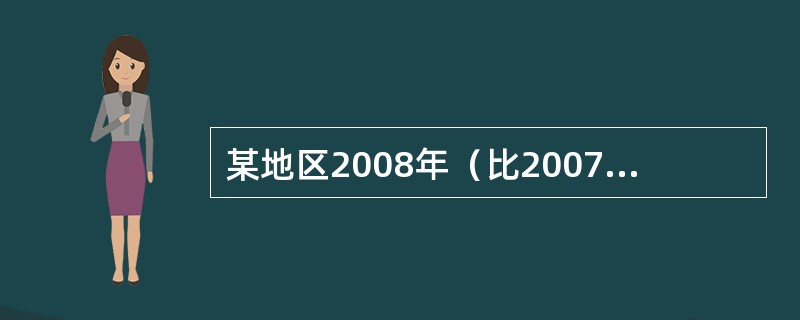 某地区2008年（比2007年）社会商品零售价格总指数为103.2%，这一结果说明（　　）。[2009年初级真题]