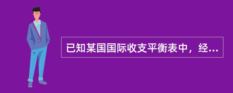 已知某国国际收支平衡表中，经常项目差额160亿美元，资本和金融项目差额为-100亿美元，误差与遗漏为10亿美元，则该国储备资产增减额为（　　）。