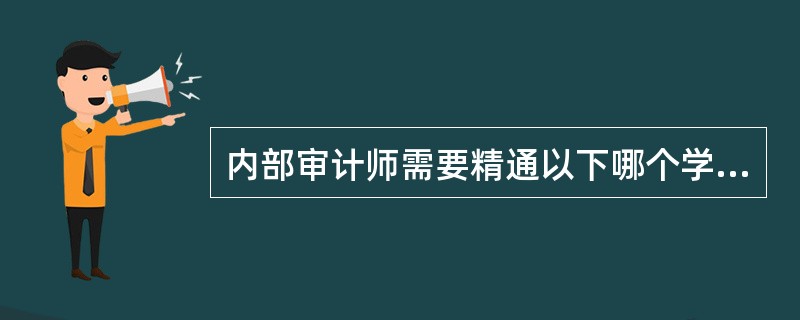 内部审计师需要精通以下哪个学科？