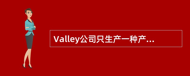 Valley公司只生产一种产品，请利用下面所列的资料计算出变动制造费用的预计分配率：<br /><img border="0" style="width