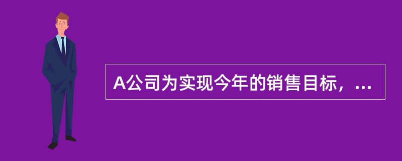 A公司为实现今年的销售目标，发生的销售费用为＄5,000,000，公司的毛利率为25%，年末经测试公司存货发生减值，减值损失为＄1,500,000，固定资产折旧＄50,000因为购买存货产生的应付账款