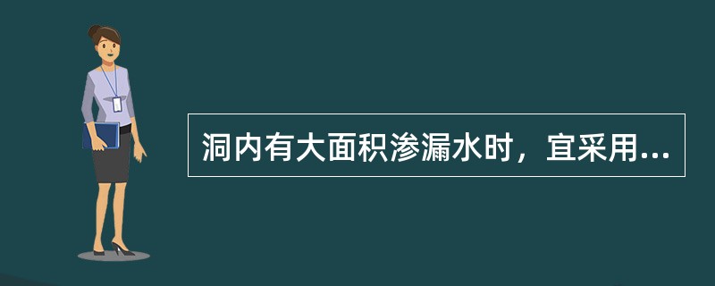 洞内有大面积渗漏水时，宜采用钻孔将水集中汇流引入排水沟，并详细记录钻孔的方位、数量和（），以便在衬砌时确定拱墙背后排水设施的位置。