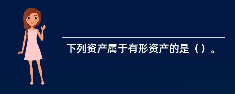 下列资产属于有形资产的是（）。