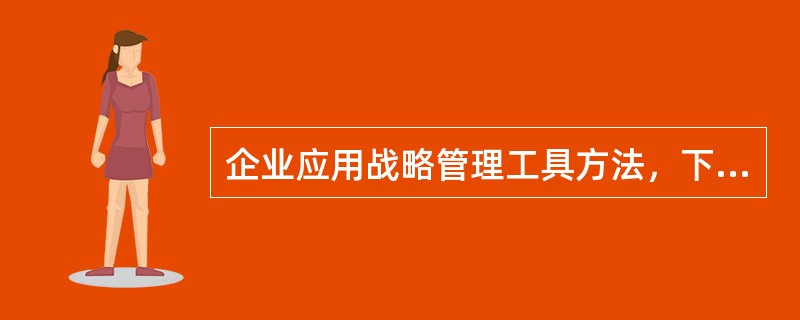 企业应用战略管理工具方法，下列说法中，不属于应用程序的有（　）。