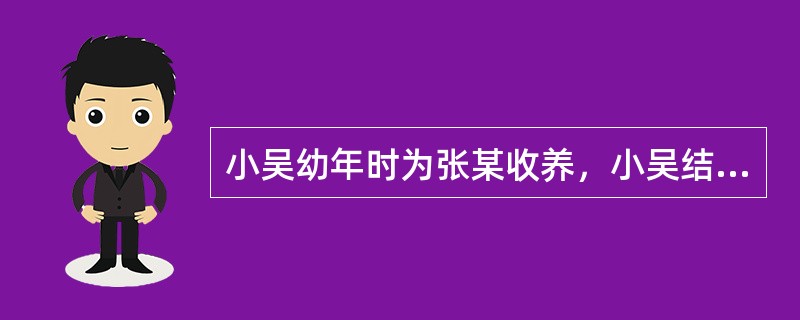 小吴幼年时为张某收养，小吴结婚后与张某夫妇不和，张某夫妇提出并解除了与吴某的收养关系。张某夫妇膝下无子女，年老体衰，生活困难，张某夫妇要求吴某承担赡养义务，遭吴某拒绝。为此引起纠纷。以下表述错误的是：