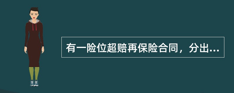 有一险位超赔再保险合同，分出公司自赔额为2000万元，分入公司的分入责任为4000万元，现有一危险单位发生赔款5000万元，则分入公司应承担的赔款金额是（）万元。