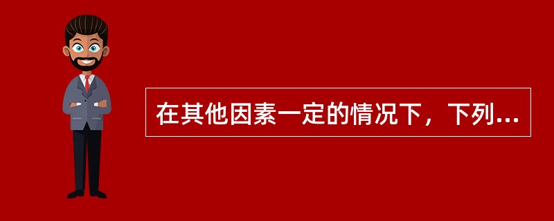 在其他因素一定的情况下，下列各项因素中，导致安全边际率上升的有（）。