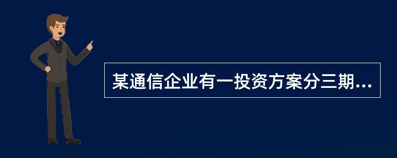 某通信企业有一投资方案分三期进行，2010年初投入500万元，2011年初又投入300万元，2012年初准备再投入200万元，如果年利率为i，那么该方案的总投资在2011年初的价值应为（　　）万元。