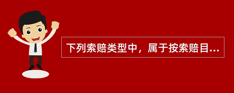 下列索赔类型中，属于按索赔目的分类的是（）。