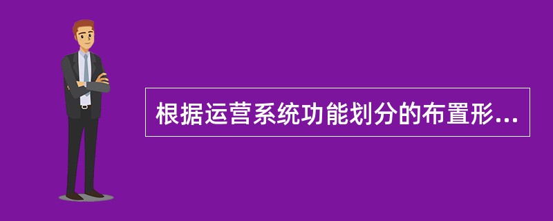 根据运营系统功能划分的布置形式包括（　）。