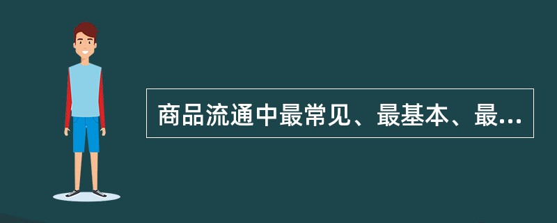 商品流通中最常见、最基本、最典型的合同是（　）。