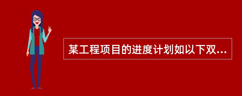 某工程项目的进度计划如以下双代号时标网络图所示（时间单位为周），该项目的计算工期为（　）周。<img border="0" style="width: 665px;