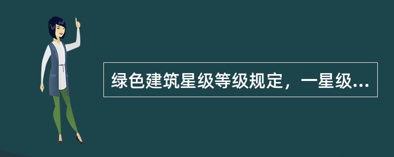 绿色建筑星级等级规定，一星级、二星级、三星级三个等级的绿色建筑均应满足《绿色建筑评价标准》全部（　）的要求。