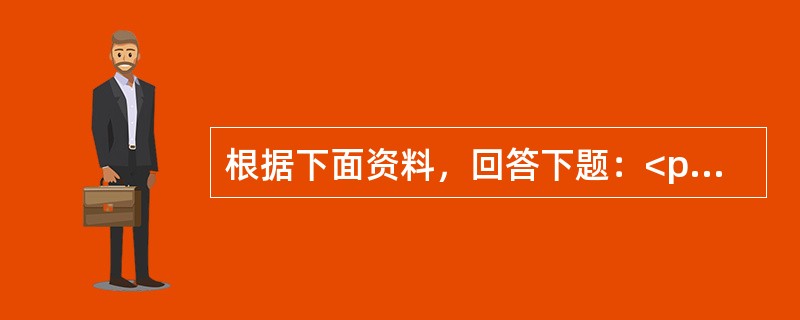 根据下面资料，回答下题：<p></p><p class="MsoNormal ">某公司正考虑建设一个新项目。根据市场调查和财务部门测算，项目周