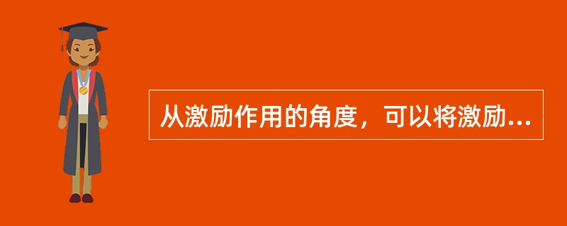 从激励作用的角度，可以将激励分为（）。