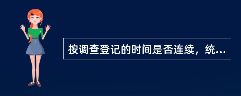 按调查登记的时间是否连续，统计调查分为连续调查和不连续调查，下列现象适合不连续调查的是（）。