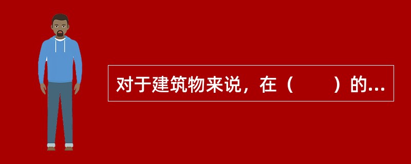 对于建筑物来说，在（　　）的情况下，有效年龄与实际年龄相当。