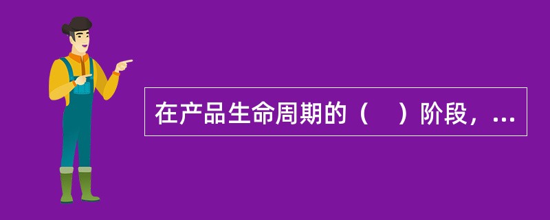 在产品生命周期的（　）阶段，最大限度地降低物流风险显得更重要。