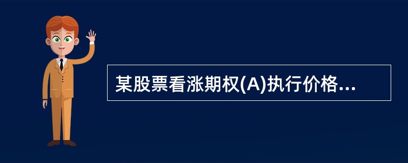 某股票看涨期权(A)执行价格和权利金分别为61．95港元和4．53港元，该股票看跌期权(B)执行价格和权利金分别为67．5港元和6．48港元，此时该股票市场价格为63．95港元，则A.B的时间价值大小