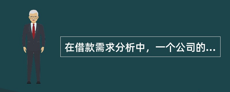 在借款需求分析中，一个公司的可持续增长率取决于下列（  ）变量。