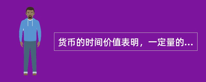 货币的时间价值表明，一定量的货币距离终值时间越远，利率越高，终值越大；一定数量的未来收入距离当期时间越近，贴现率越高，现值越小。（　　）