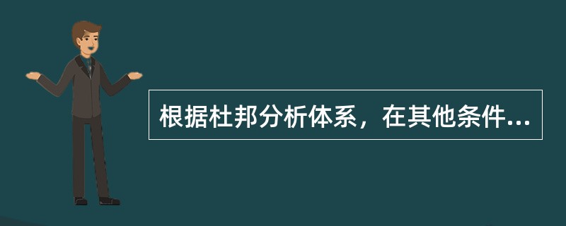 根据杜邦分析体系，在其他条件不变的前提下，下列做法中能提高公司的净资产收益率的有（　　）。<br />Ⅰ．提高营业利润率<br />Ⅱ．提高总资产周转率<br />